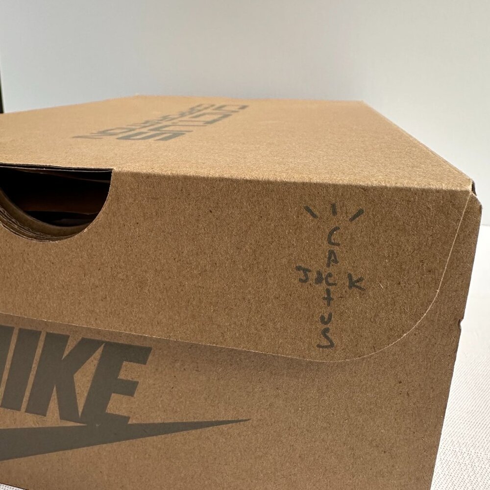 Nike Air Max 1 Travis Scott Cactus Jack Baroque Brown US Mens 5.5, Womens Size 7 - Picture 16 of 16